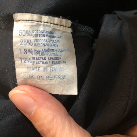 Maria Di Ripabianca Made in Italy Lace Sleeve Button Up Shirt M - Picture 5 of 9